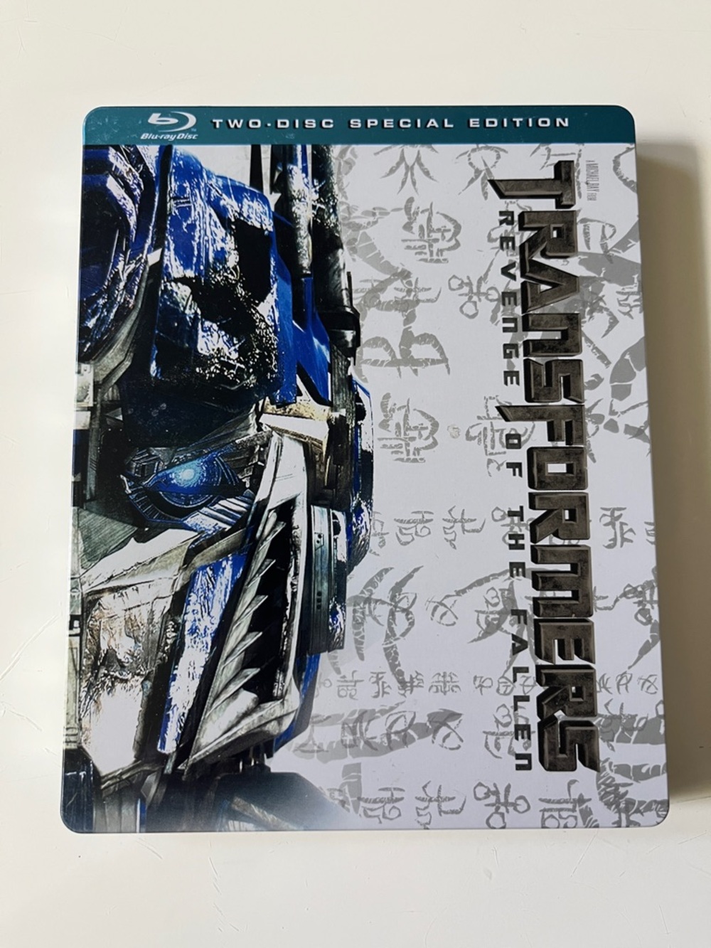 Transformers Revenge of the Fallen Blu-ray SteelBook - Blue & Silver